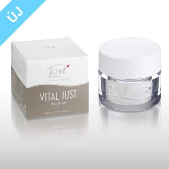  VITAL JUST NAPPALI KRÉM SPF10 50ML - Havasi gyopár, Nyári tőzike