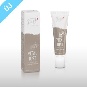 Vital Just szem és Ajakkontur ápoló krém (Havasigyopár, Hóalga) 30ml